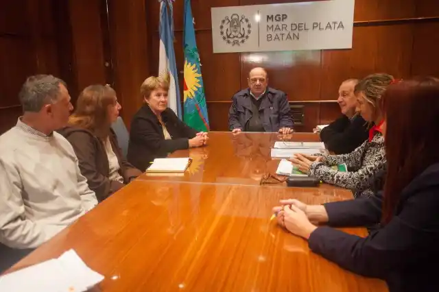 Mar del Plata: Arroyo se reunió con autoridades del Consejo Escolar