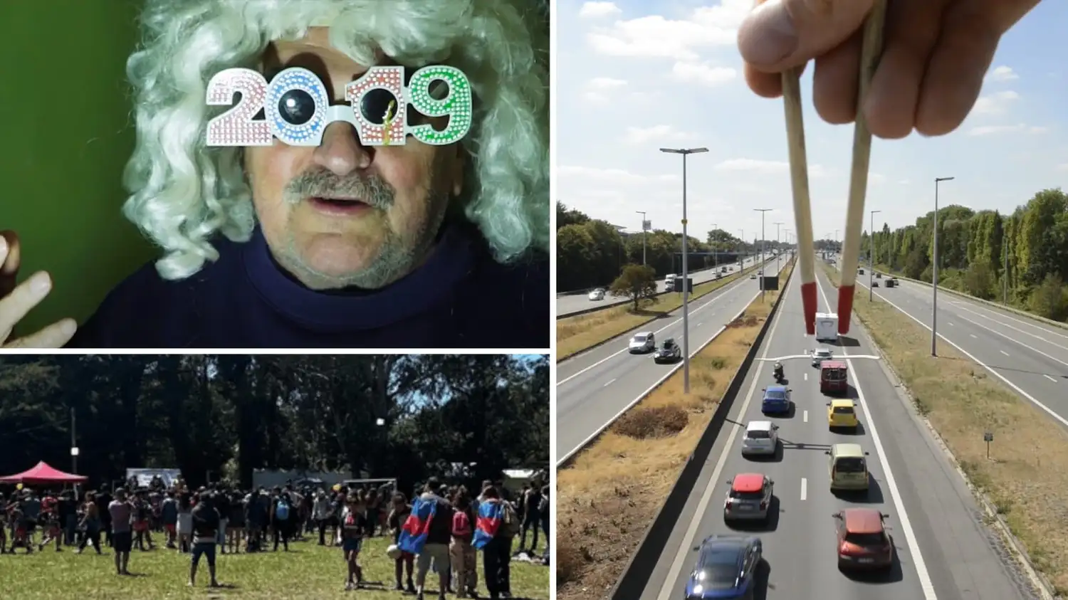 Proyecciones de cortos de comedia, teaser y documentales.