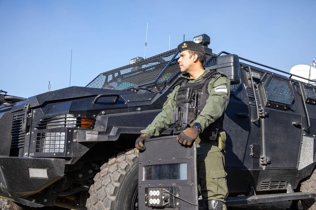 Se trata de un número importante de fuerzas federales, a las que se sumará el respaldo logístico de las Fuerzas Armadas. Foto: Archivo.