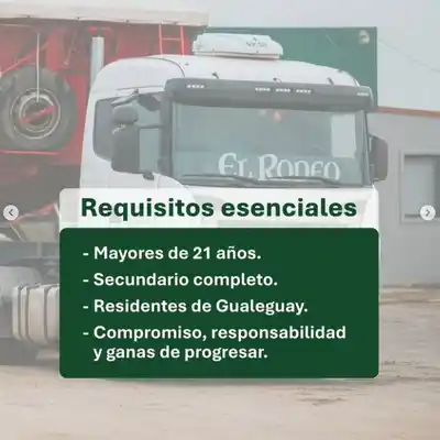 El Rodeo lanzó la “Escuela de Camioneros” para formar choferes profesionales