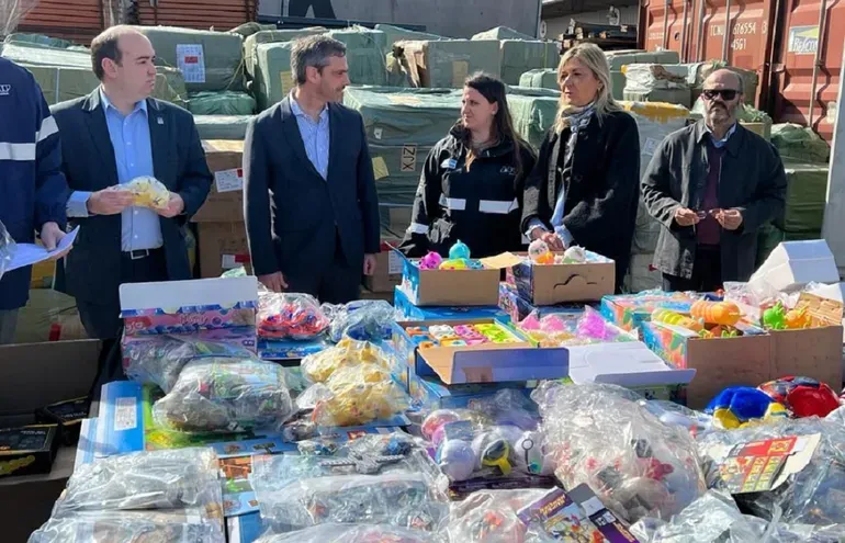 La aduana donó equipamiento incautado: beneficiaron al Centro de Día De cara al Sol