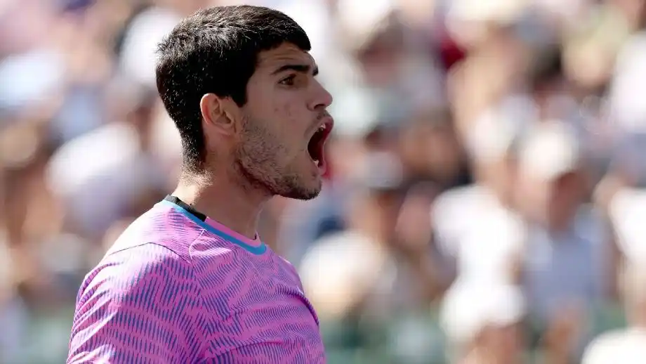 Alcaraz le ganó a Zverev y a las abejas. Foto: Getty Images