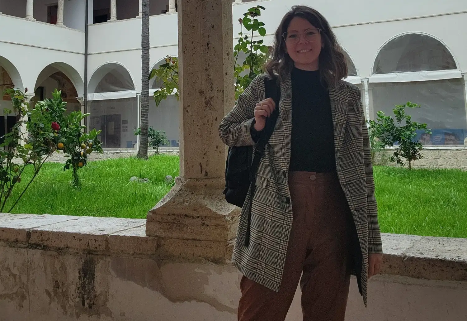 Arq. Gina De Gasperi, docente de la Facultad de Arquitectura y Diseño en la sede Rosario de la UCSF.