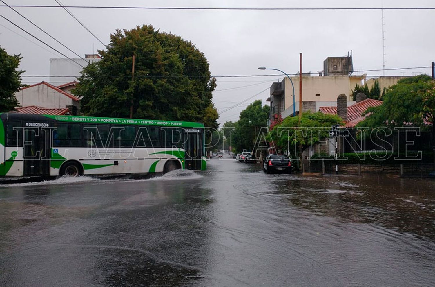 Treinta personas fueron evacuadas por el temporal