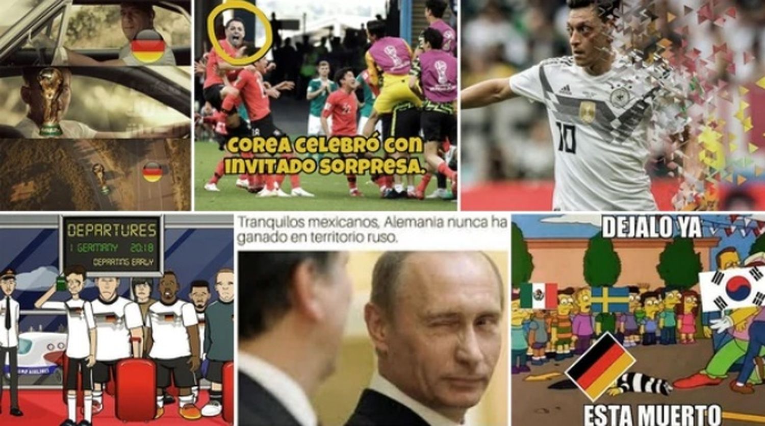 Un poco de humor: Los mejores memes de la eliminación de Alemania