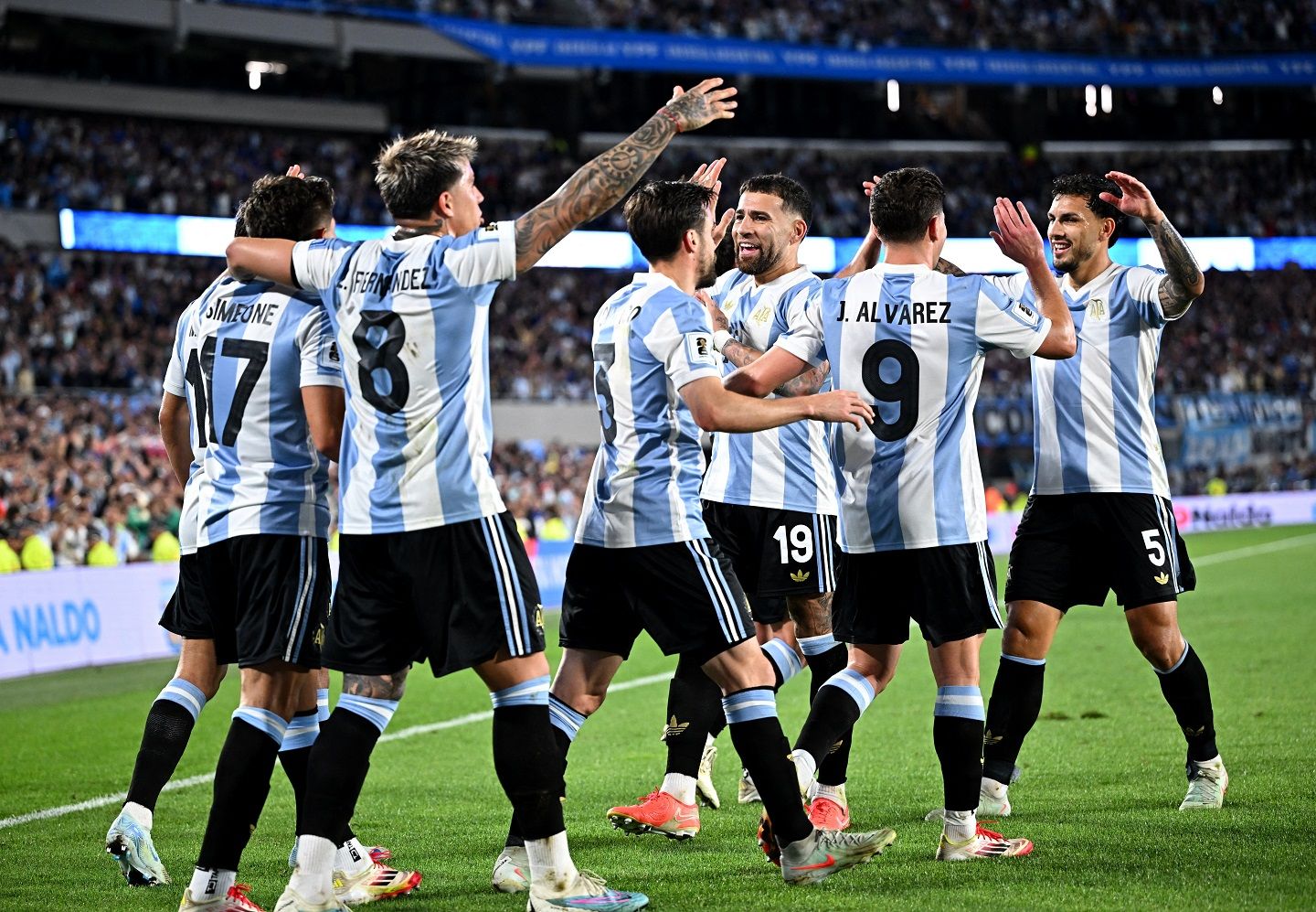 El Monumental fue una fiesta donde Brasil fue el invitado estelar al baile. Foto: Reuters