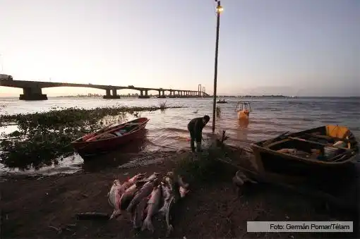 El pico de la crecida del Paraná en Chaco llegó a Barranqueras