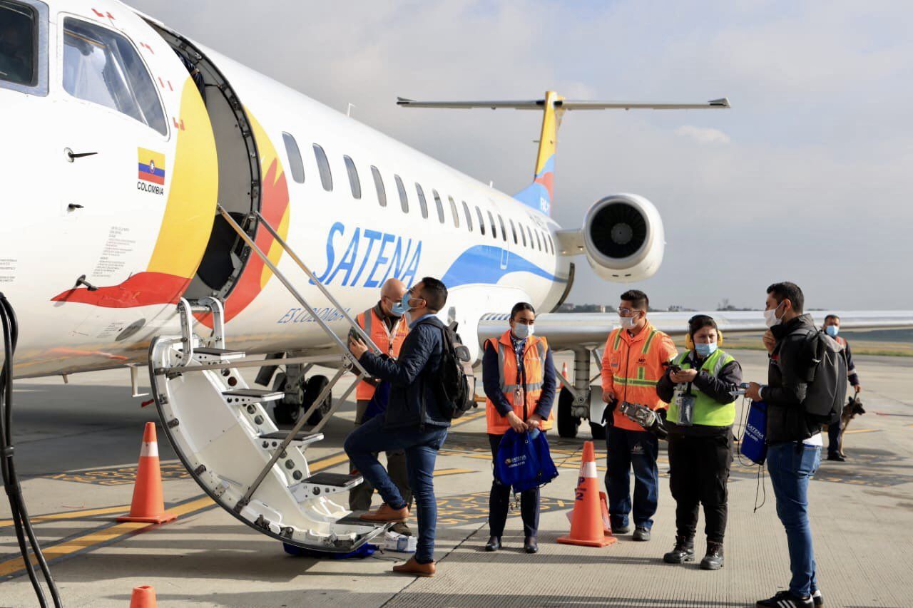 Satena is the first Colombian airline to fly to Venezuela, after COVID-19 crisis