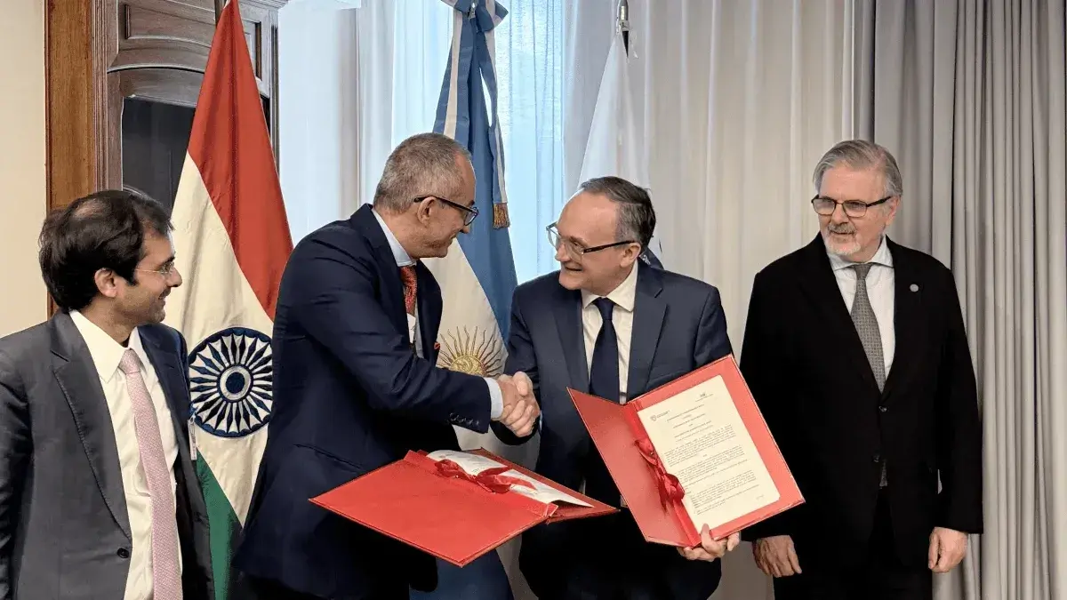 Empresarios indios en la Bolsa de Cereales: Idígoras reclamó 'un acuerdo de libre comercio' del MERCOSUR con India