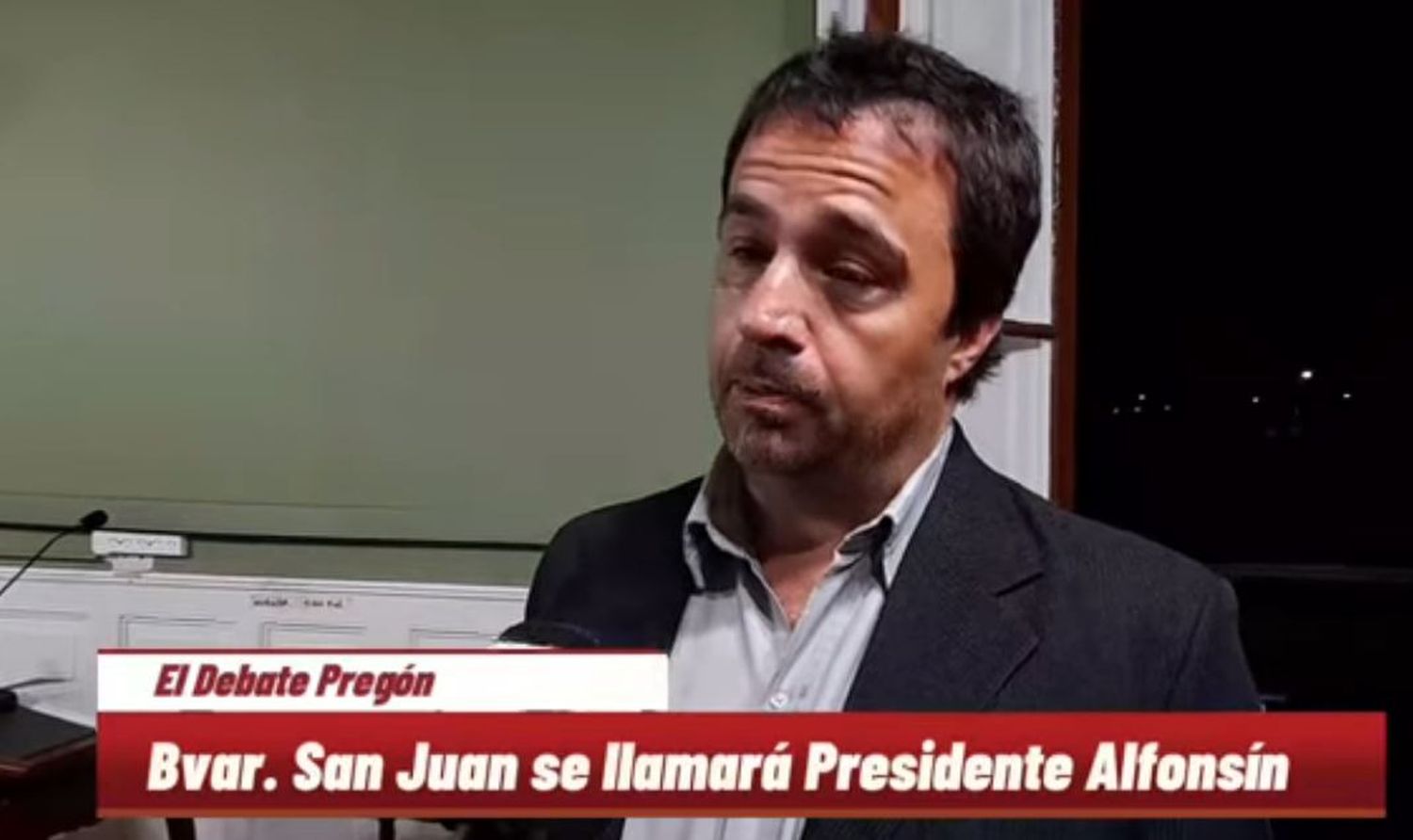 BVAR. SAN JUAN SE LLAMARÁ PRESIDENTE ALFONSÍN