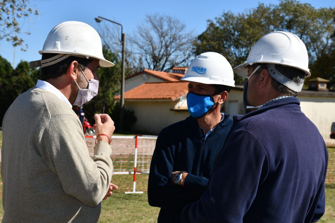 Casilda: iniciaron obra para mejorar el servicio de agua en Nueva Roma