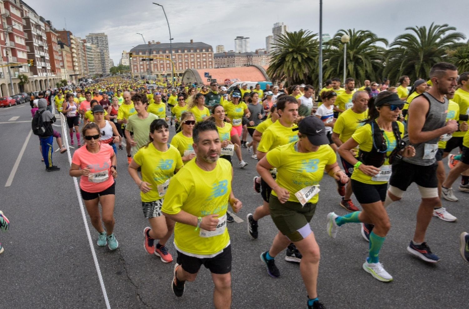 Más de 11 mil personas corrieron el Medio Maratón de Mar del Plata