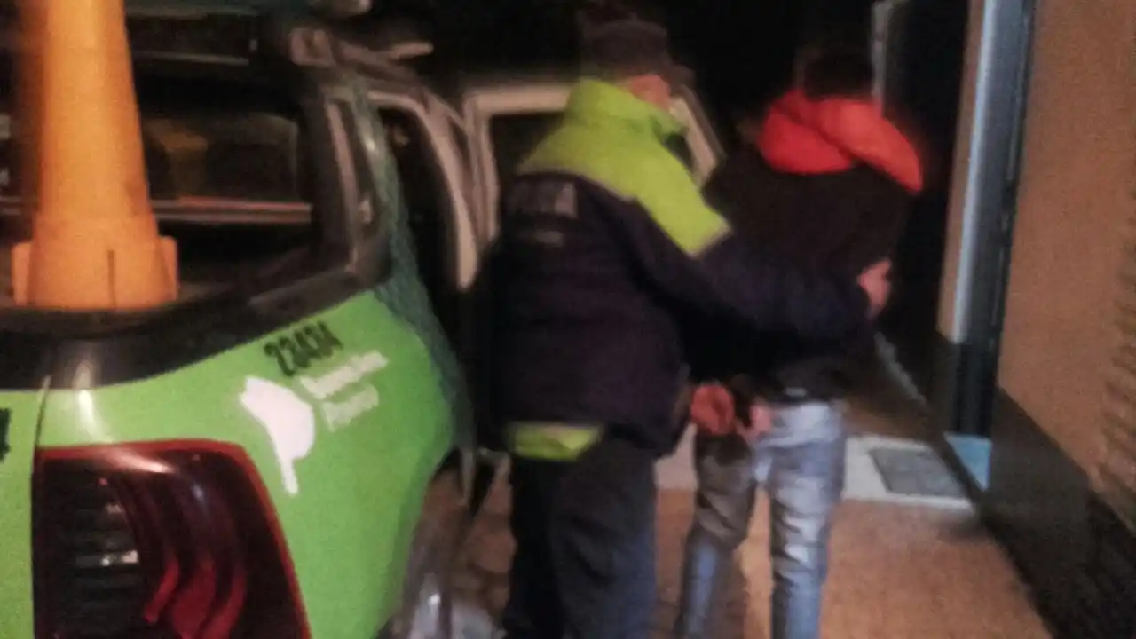 Hurto, estafa y persecución: tres detenidos