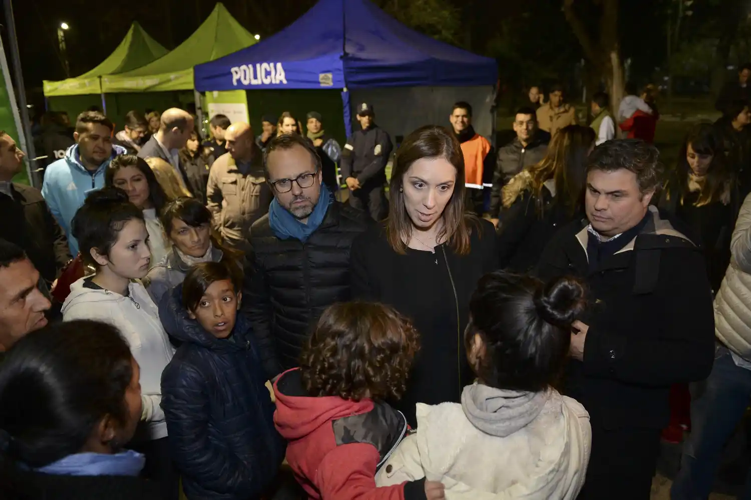 Vidal supervisó el plan gubernamental "Cerca de Noche" en Tres de Febrero