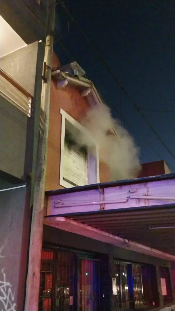 El incendio fue en una vivienda ubicada en España al 100.