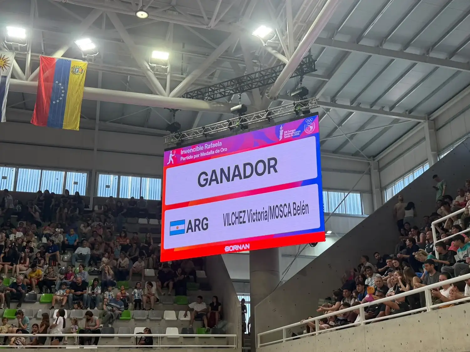 Oro para Argentina en pádel femenino: Victoria Vilchez y María Mosca se consagraron en Rafaela - 1