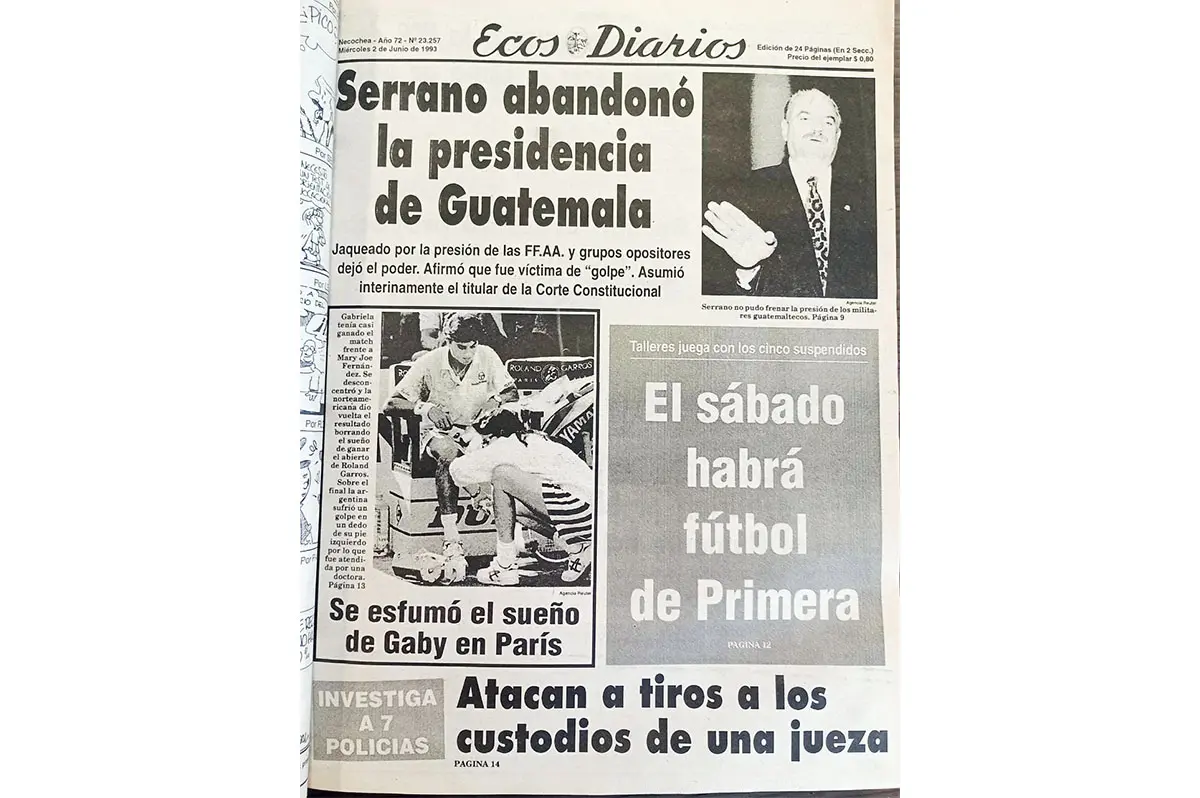 Martes 2 de junio de 1993