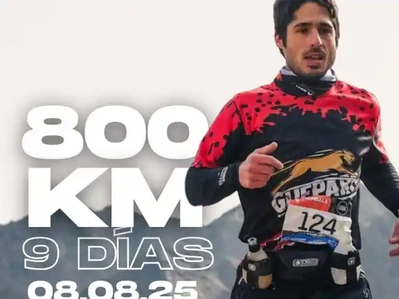 Agustín Pecantet comienza su Desafío Solidario: 800 kilómetros por una causa transformadora