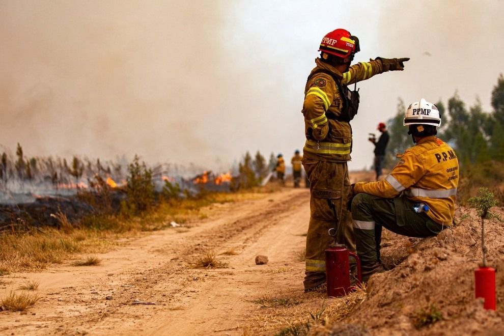 Aseguran que controlaron el incendio en Valle de Punilla, pero se mantiene el alerta extremo
