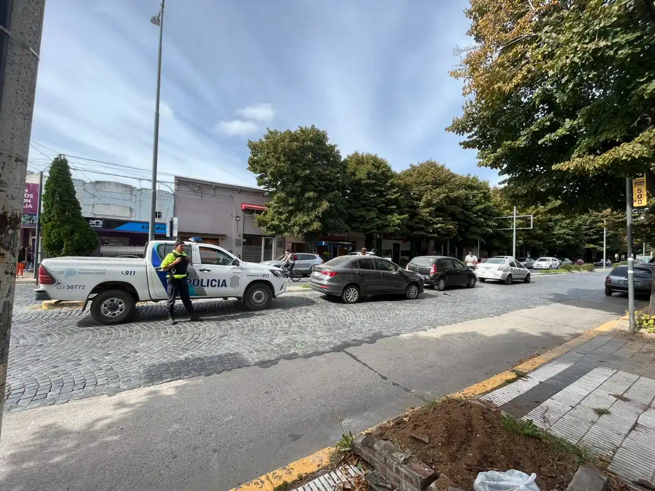 Choque en cadena en Colón y Garibaldi