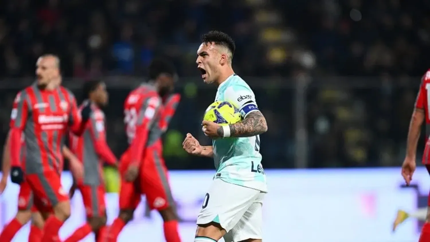 Inter se lo dio vuelta a Cremonese con doblete de Lautaro Martínez y se ilusiona con pelear la Serie A