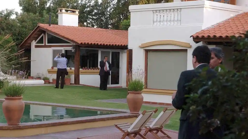 La casa del country Villa Golf donde mataron a Nora