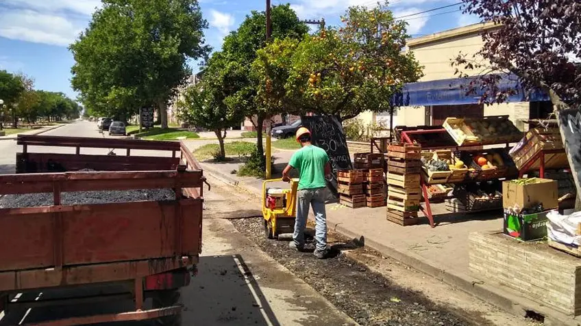 Avanza el plan integral de bacheo