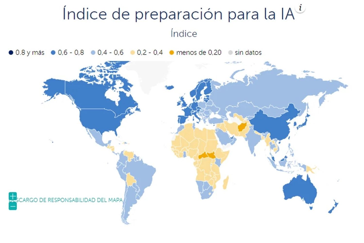 Ranking del FMI: En qué lugar está ubicada Argentina para aprovechar la inteligencia artificial