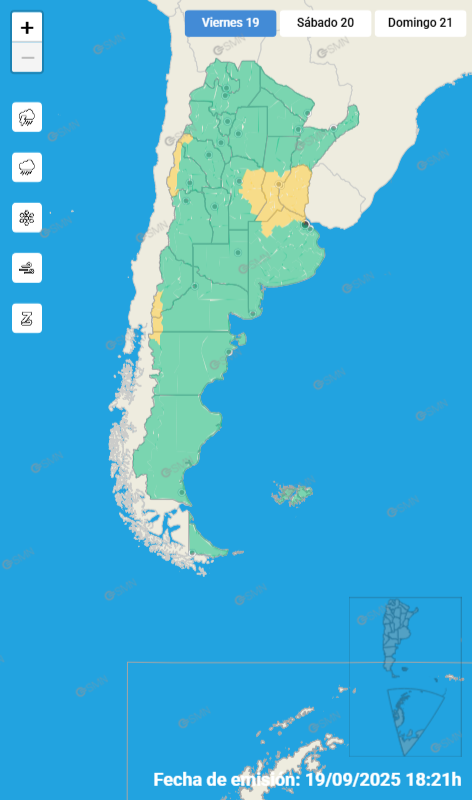 alerta amarillo
