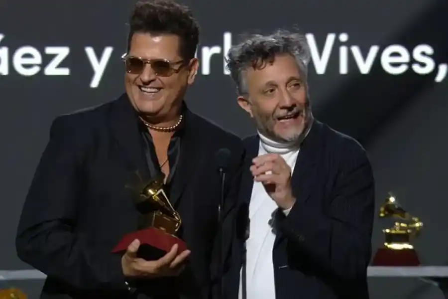 Fito Páez se alzó con tres premios Grammy Latinos en Las Vegas