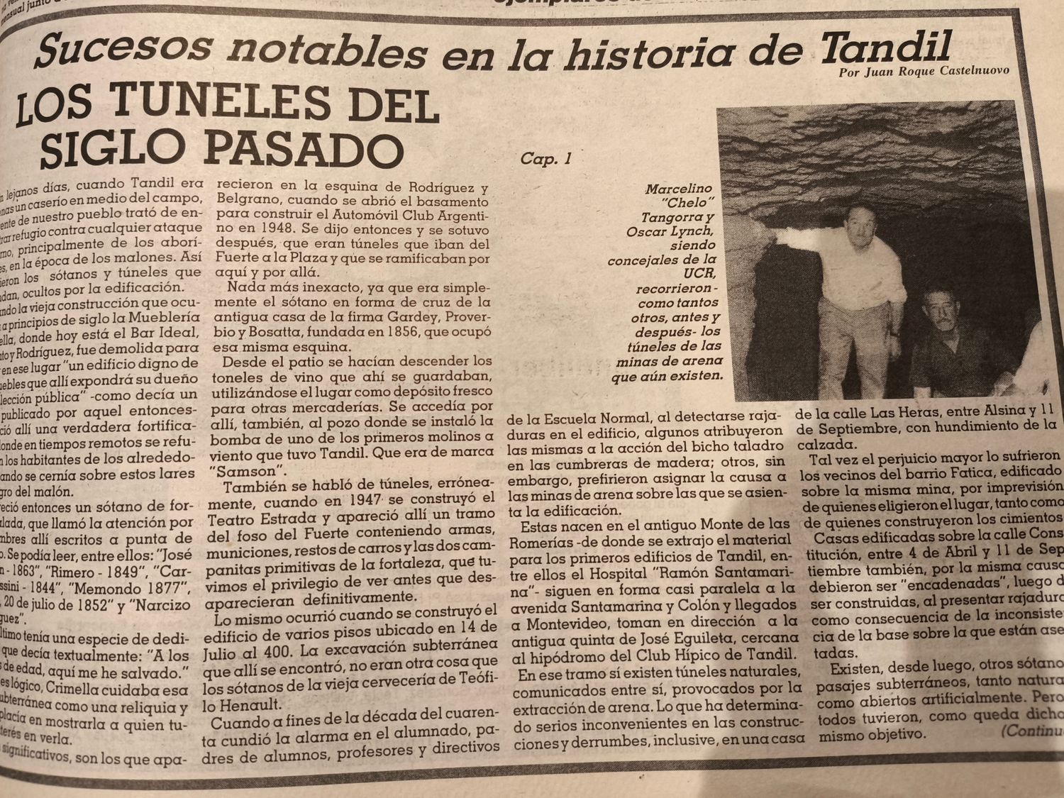 Los túneles del siglo XIX - Capítulo 1.
