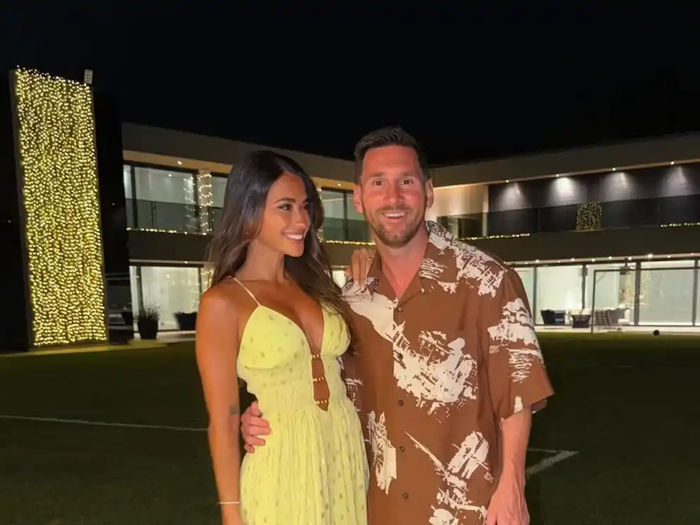 Así fue la Navidad de Lionel Messi y Antonela Roccuzzo