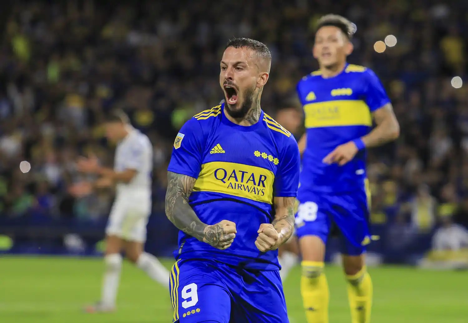 Benedetto, importante en el ataque de Boca.