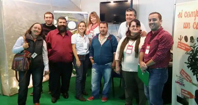 Sampedrinos en el Congreso Nacional de Viveristas