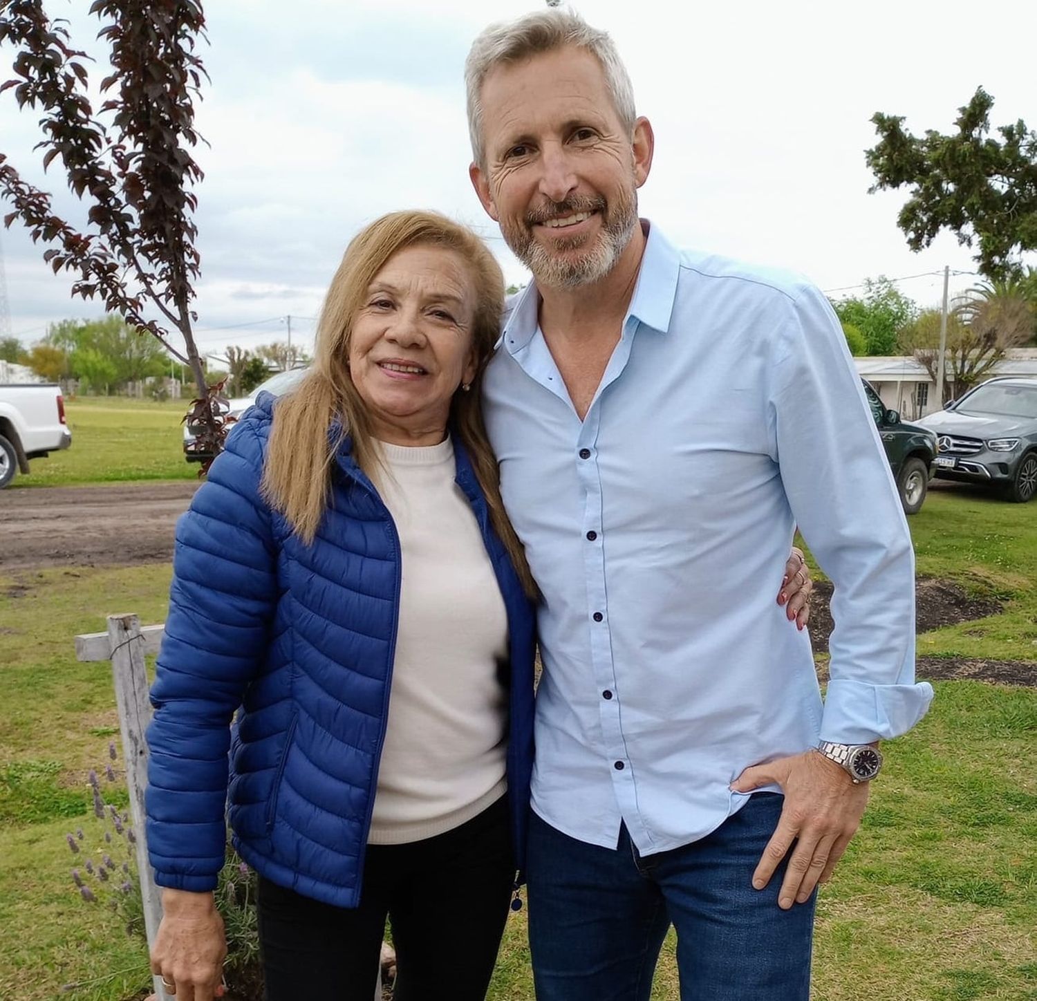 “Hay que trabajar, gestionar y seguir para adelante pese a todos los problemas que nos abruman”, indicó Badin