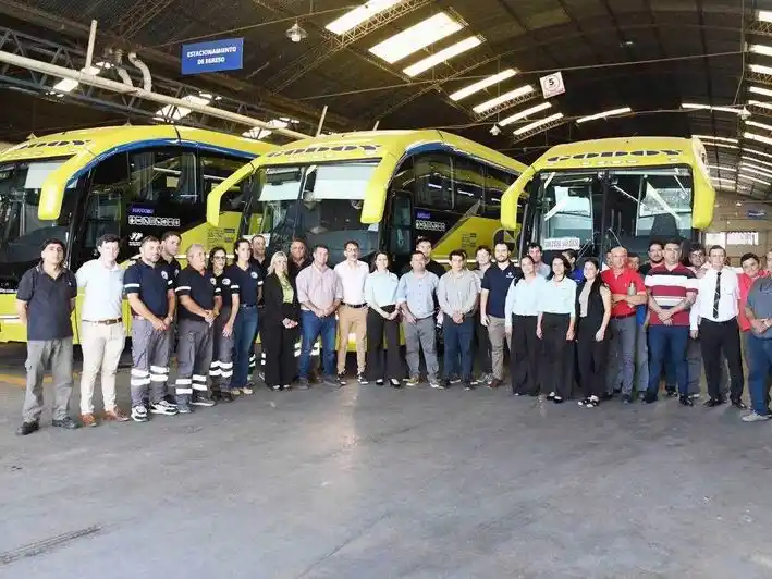 La empresa Nueva Godoy incorporó tres
unidades para servicios al interior provincial