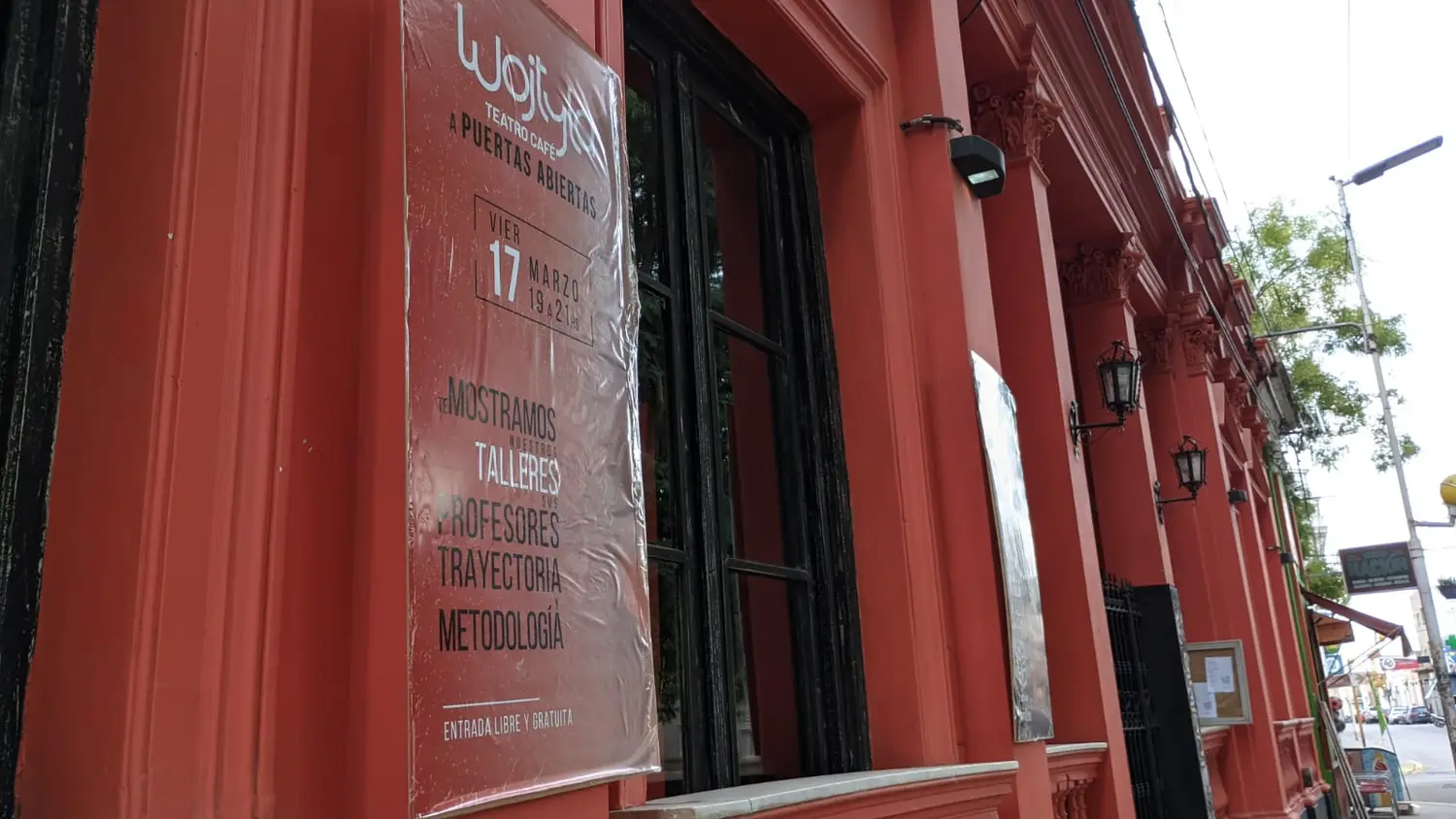 Teatro café Wojtyla: el viernes hay muestra de talleres
