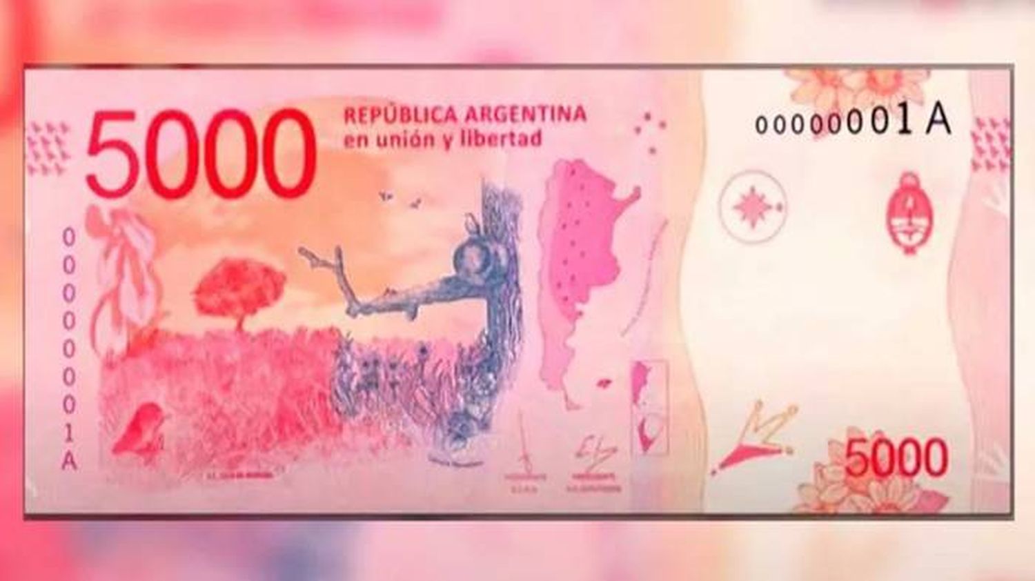 ¿Se viene el billete de $5000? 