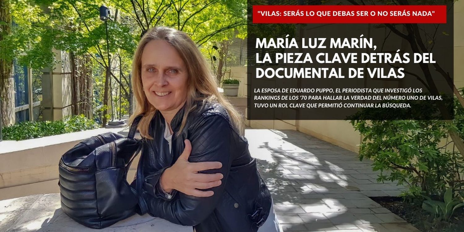 María Luz Marín, la pieza clave detrás del documental de Vilas