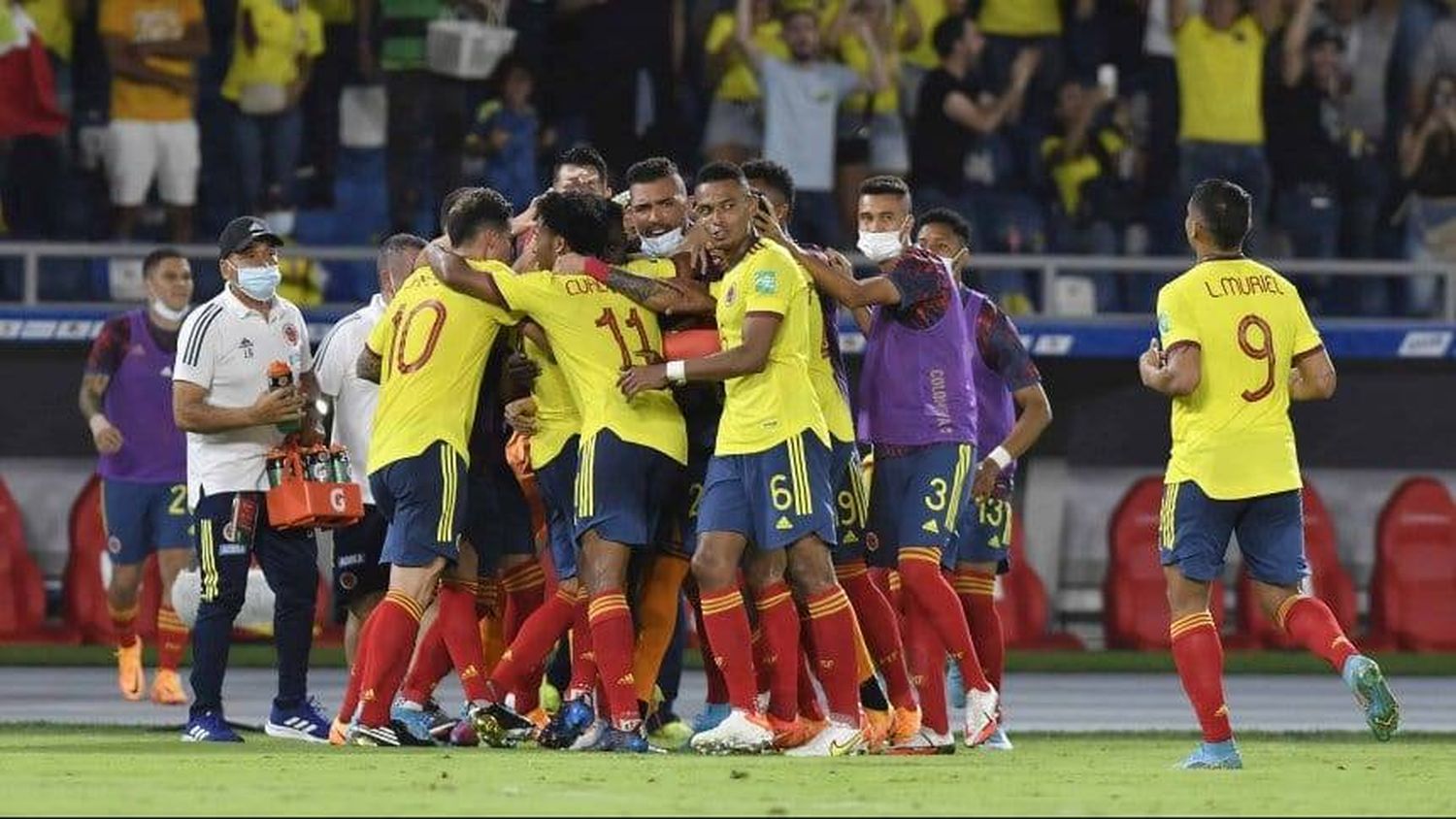 Colombia goleó a Bolivia y sigue soñando con clasificarse a Qatar 2022