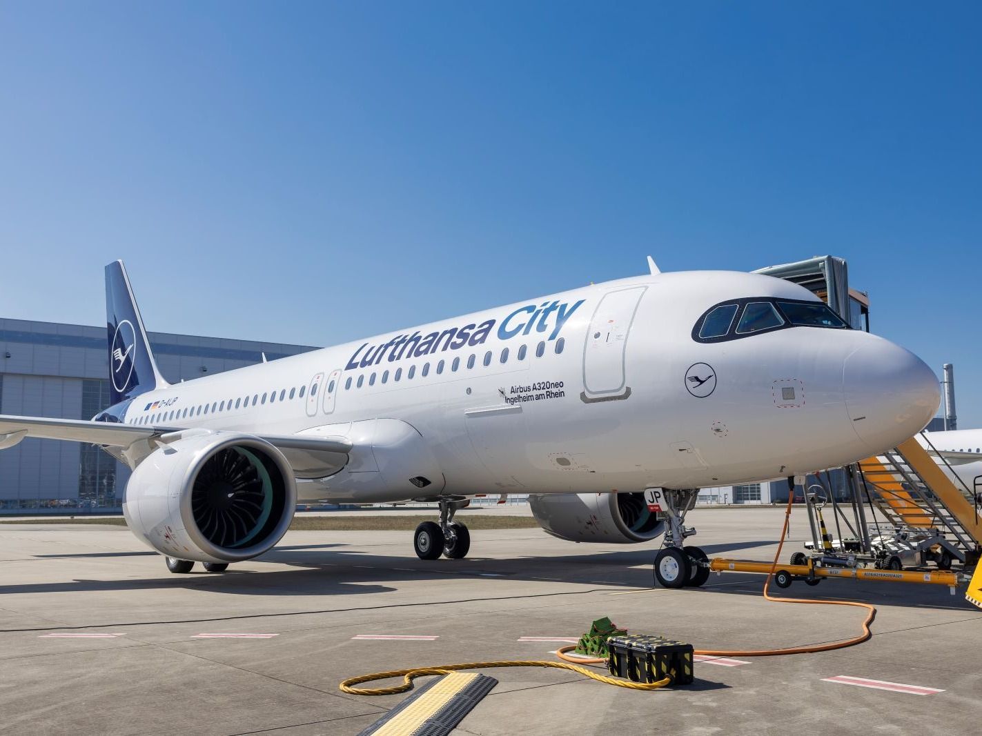 Lufthansa City Airlines recibe su primer Airbus A320neo nuevo