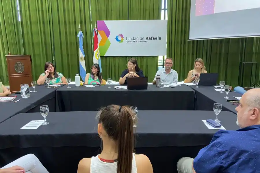 Continúa la evaluación del programa Santa Fe Más en Rafaela