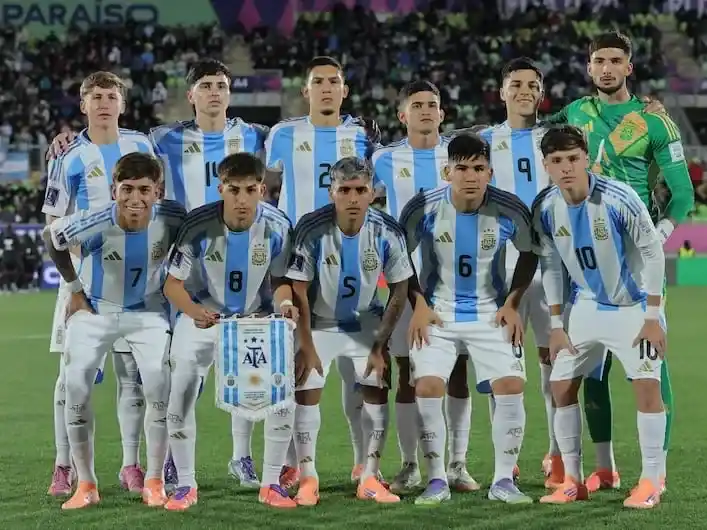 Argentina enfrenta a las 20 a Australia en Valparaíso.Foto:@Argentina