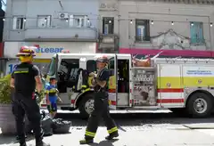 Bomberos sofocaron un principio de incendio en el techo de una vivienda de 9 de julio al 600