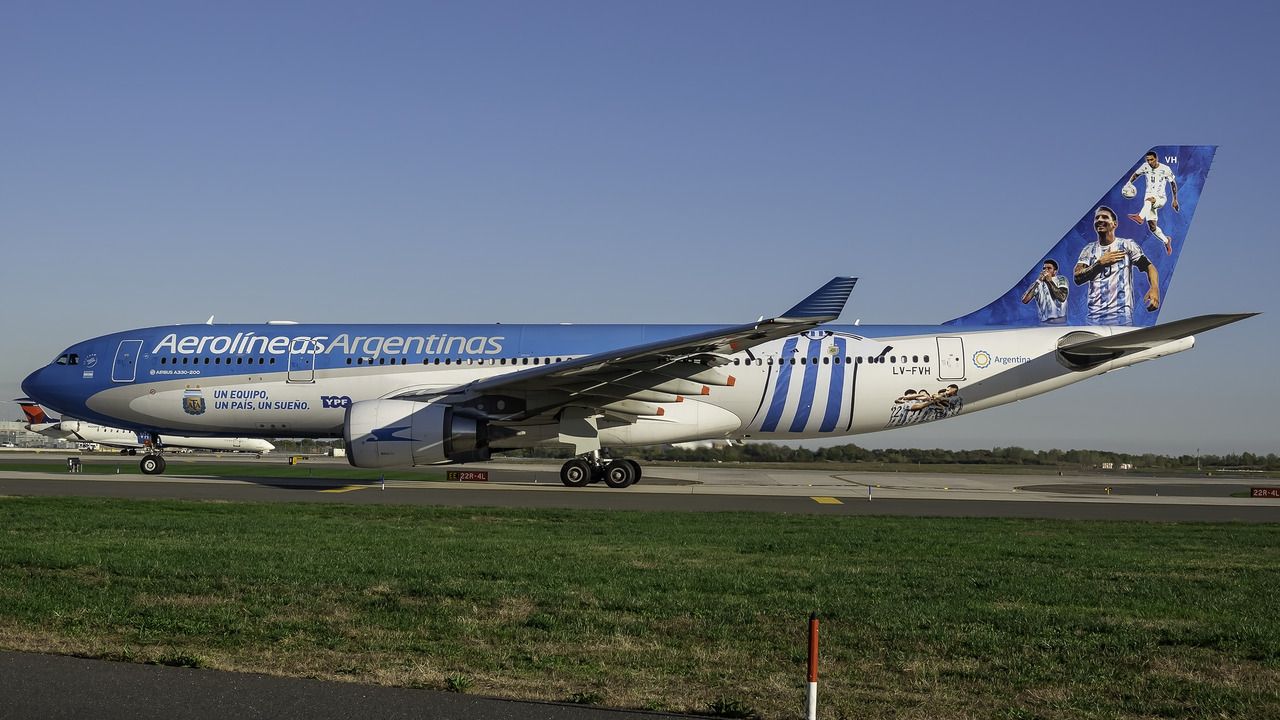 Aerolíneas Argentinas realizó su segundo vuelo charter a Qatar