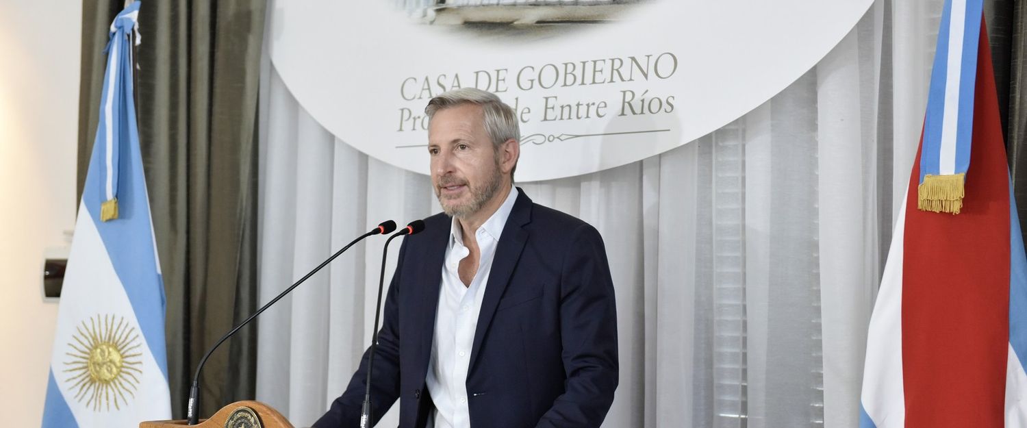 Rogelio Frigerio descartó la posibilidad de que Entre Ríos emita una moneda propia