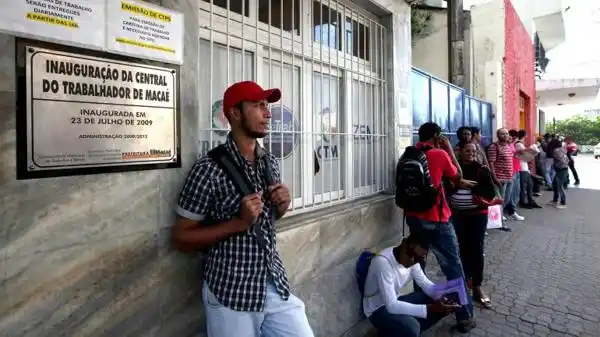 El desempleo en Brasil alcanzó el nivel más alto desde enero de 2012