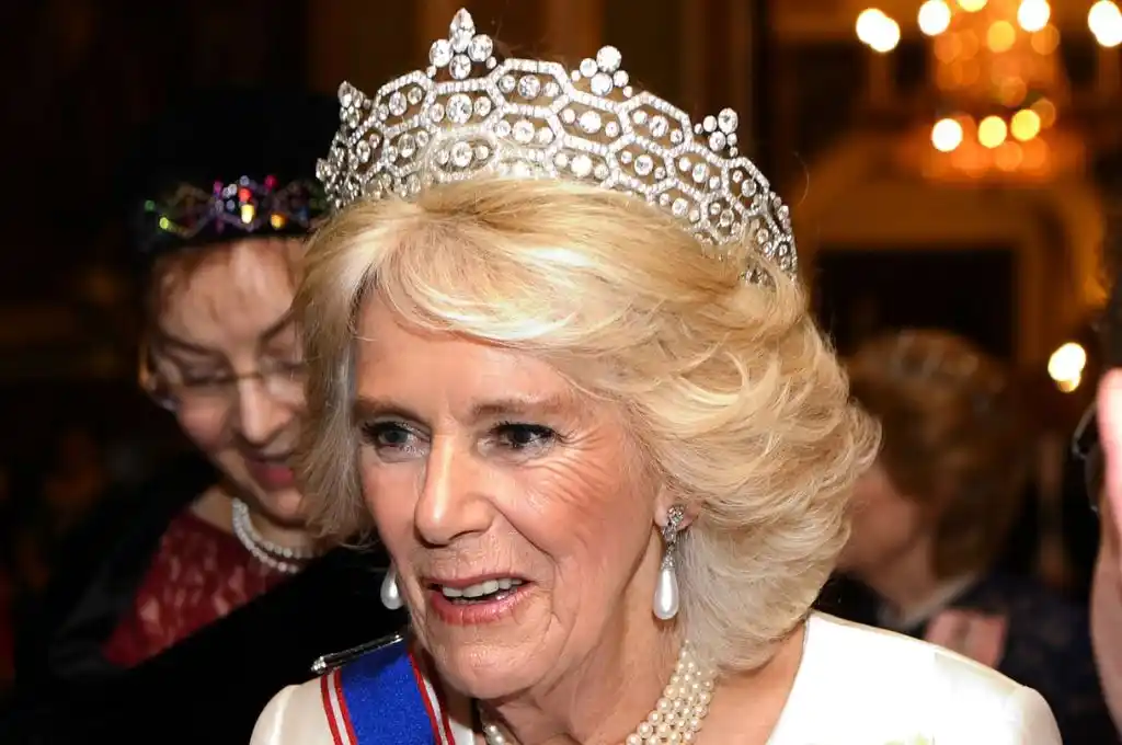 El Palacio de Buckingham reveló el estandarte de la reina Camila