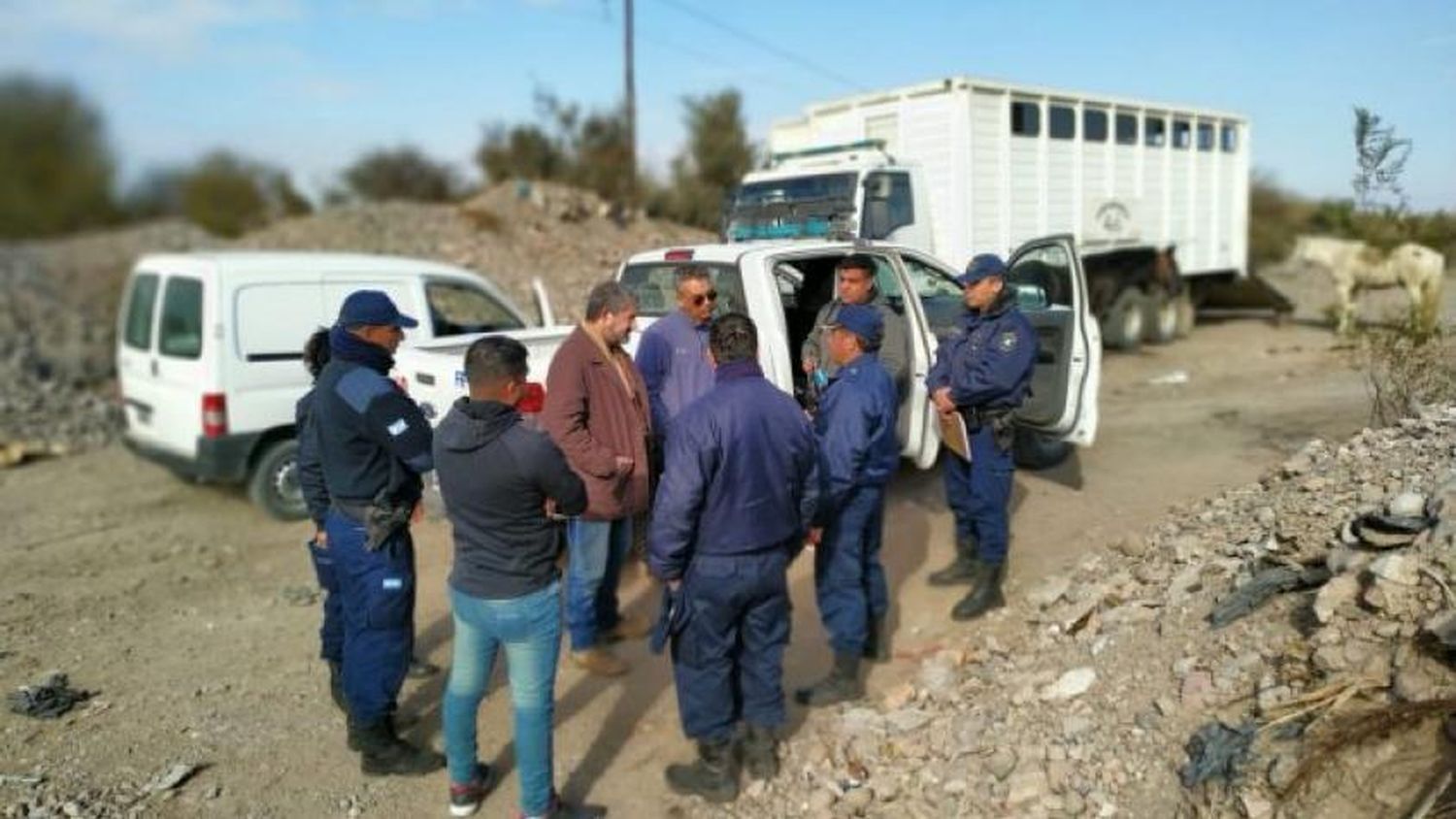 Una mujer desapareció en San Juan y su marido está detenido