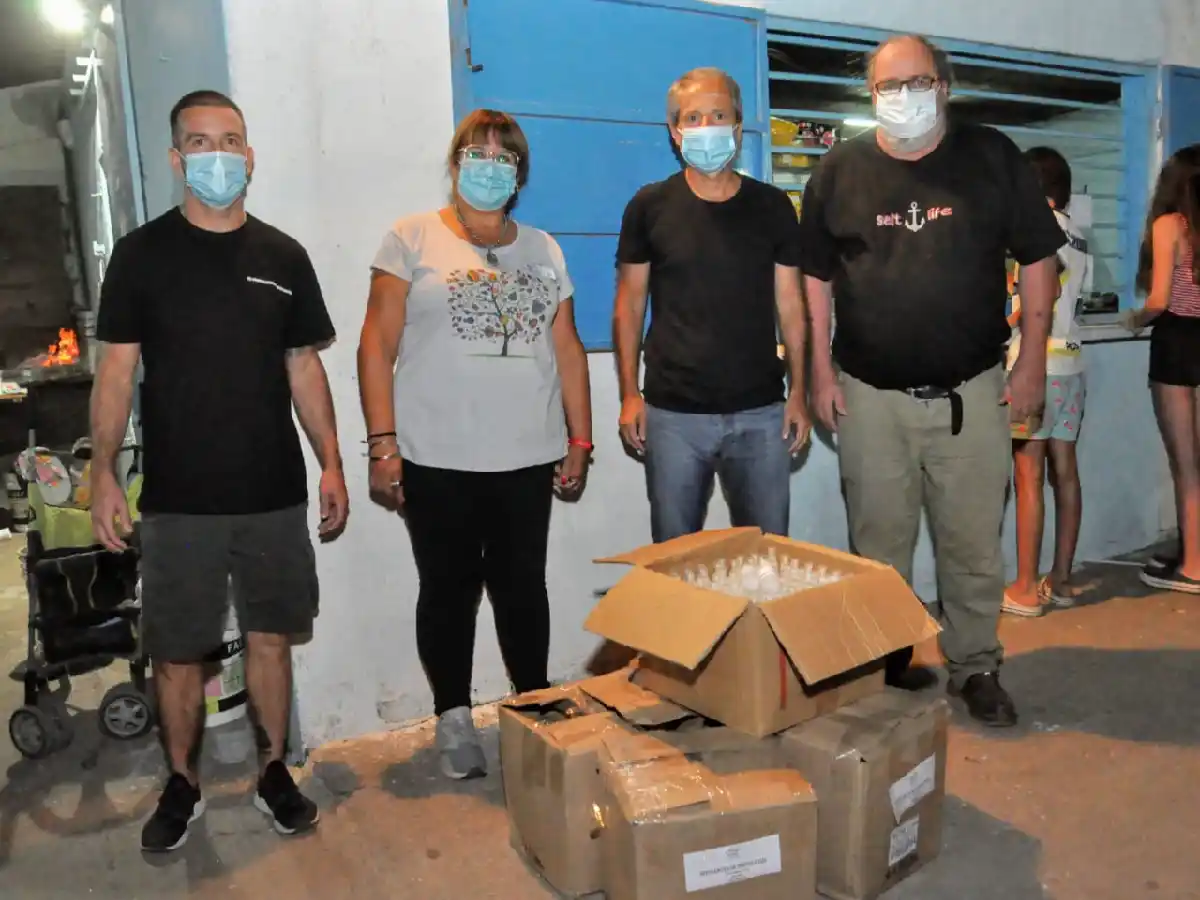 El municipio entregó  repelentes en las canchas  del Nacional de Baby Fútbol 